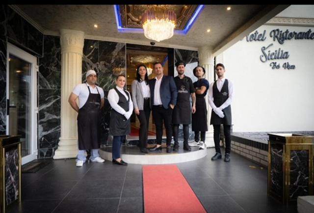 Hotel Ristorante Sicilia Tappenbeck Exterior foto